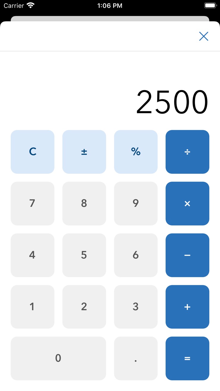 Sporty's E6B built-in arithmetic calculator
